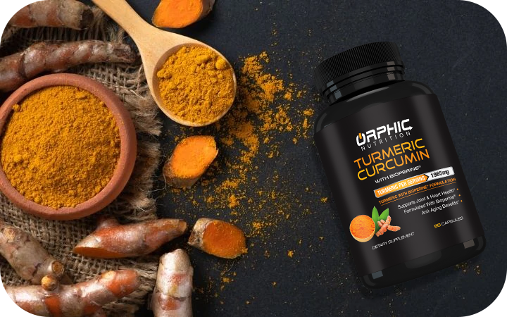 Support Your Overall Health with Turmeric Curcumin and BioPerine*